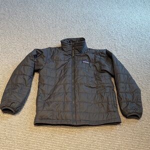 Patagonia Kids Nano Puff Dark Gray Jacket